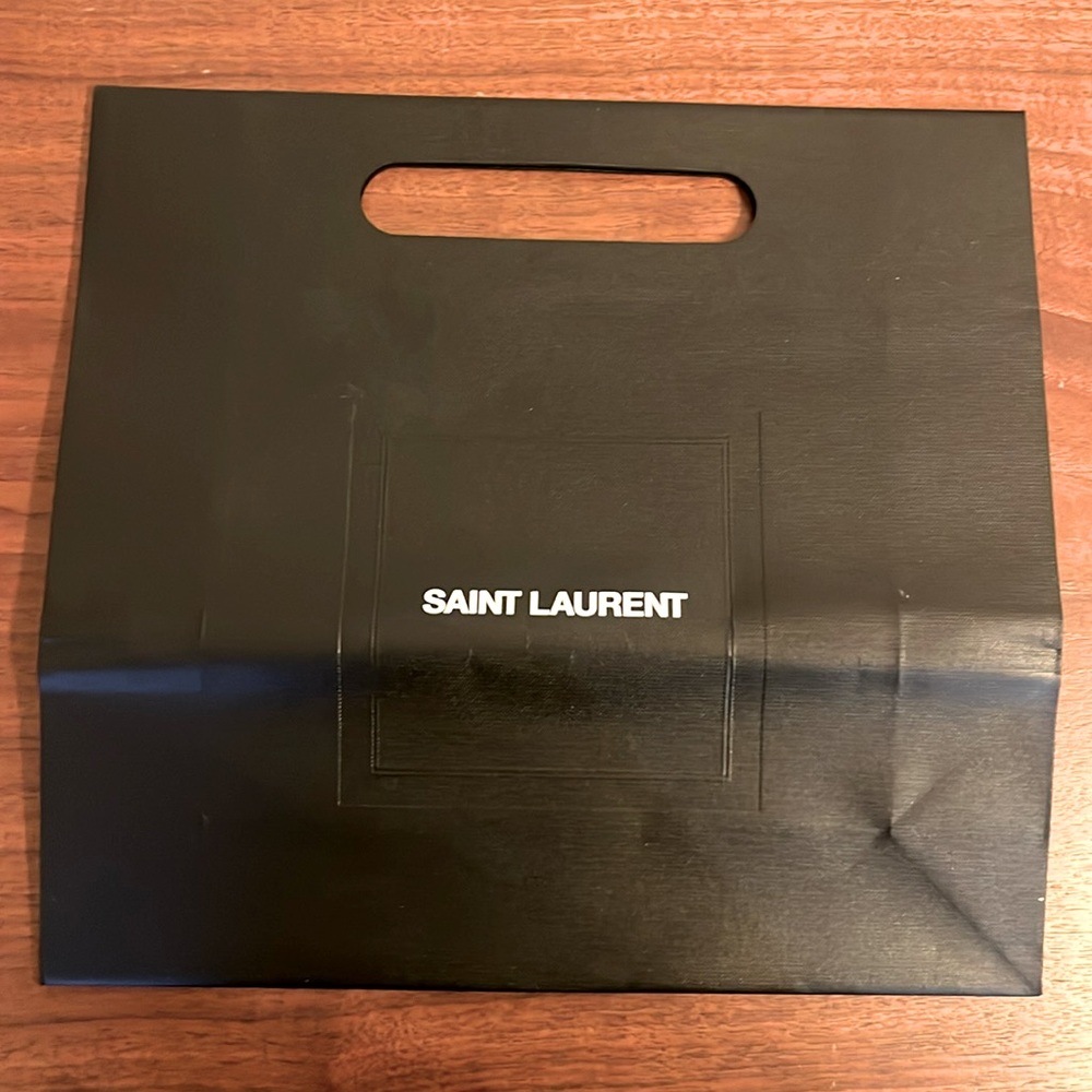 Saint Laurent authentic shopping bag
